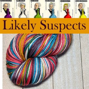 In Stock: Likely Suspects Self-Striping - Game Night Collection