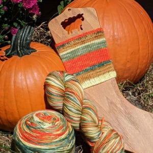 In Stock: Pumpkin Pi(e) Self-Striping