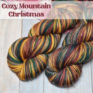 Dye-to-Order: Cozy Mountain Christmas Self-Striping