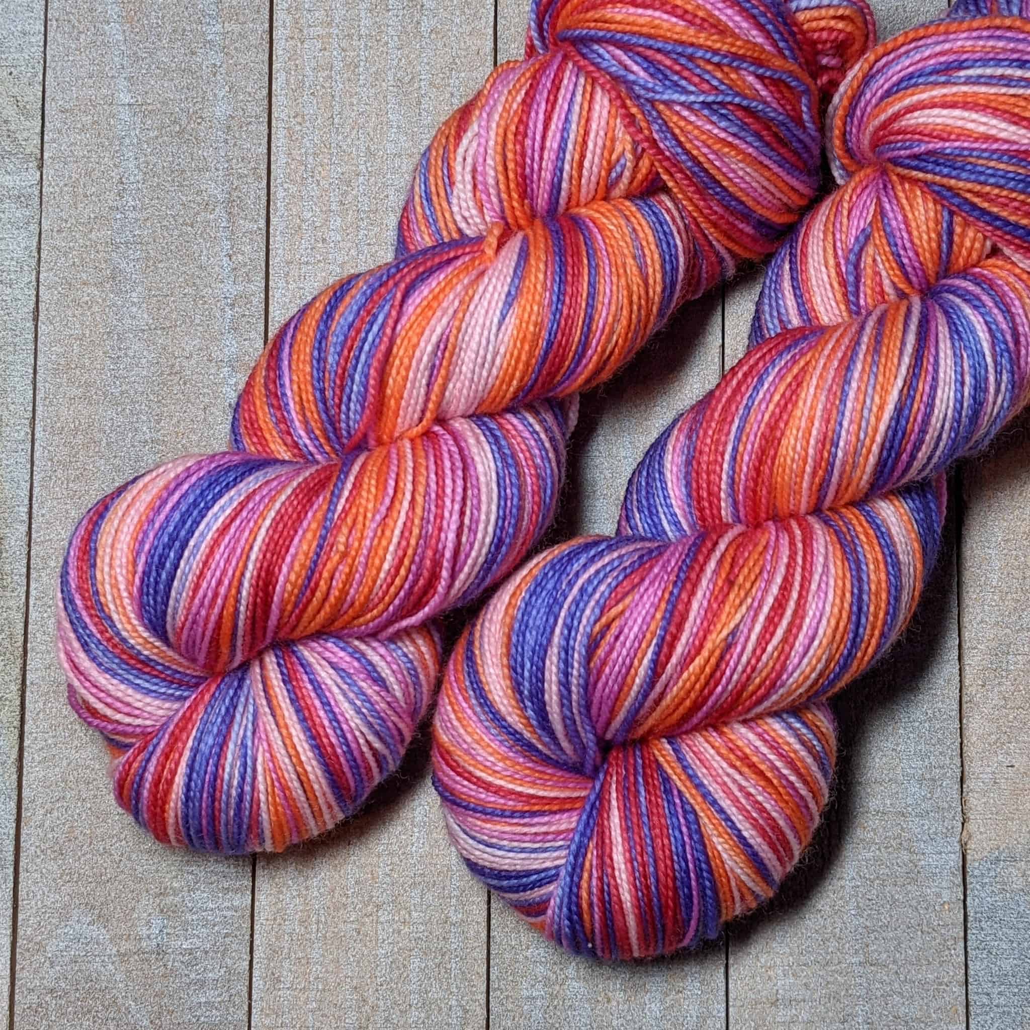 Dye-to-Order: Sweetie Pi(e) Self-Striping