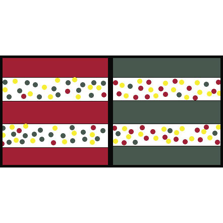 Dye-to-Order: Bright Christmas Speckled Stripe Sets - Image 2