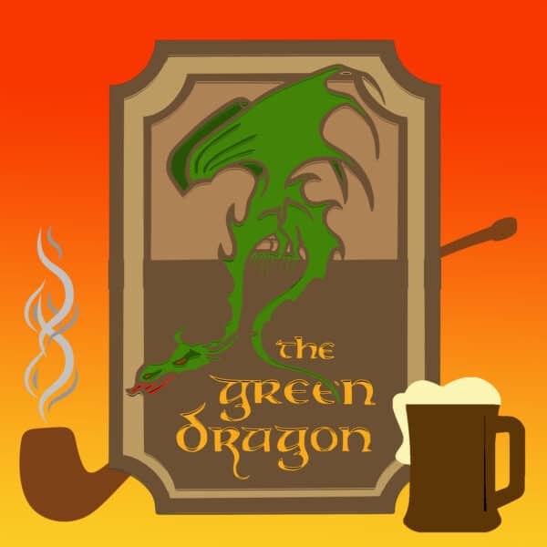 In Stock: The Green Dragon - Middle Earth Imagined Collection - Self-Striping - Image 2