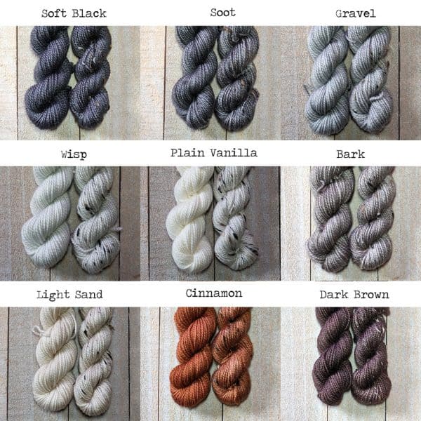 Dye-to-Order: Semi-Solids - 20-gm Mini Skeins - Image 2