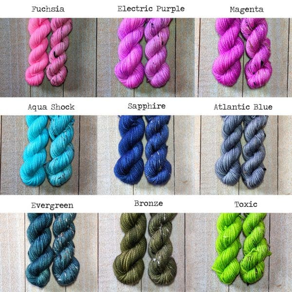 Dye-to-Order: Semi-Solids - 20-gm Mini Skeins - Image 4