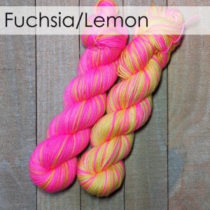 In Stock: Fuchsia/Lemon Inversibles Set
