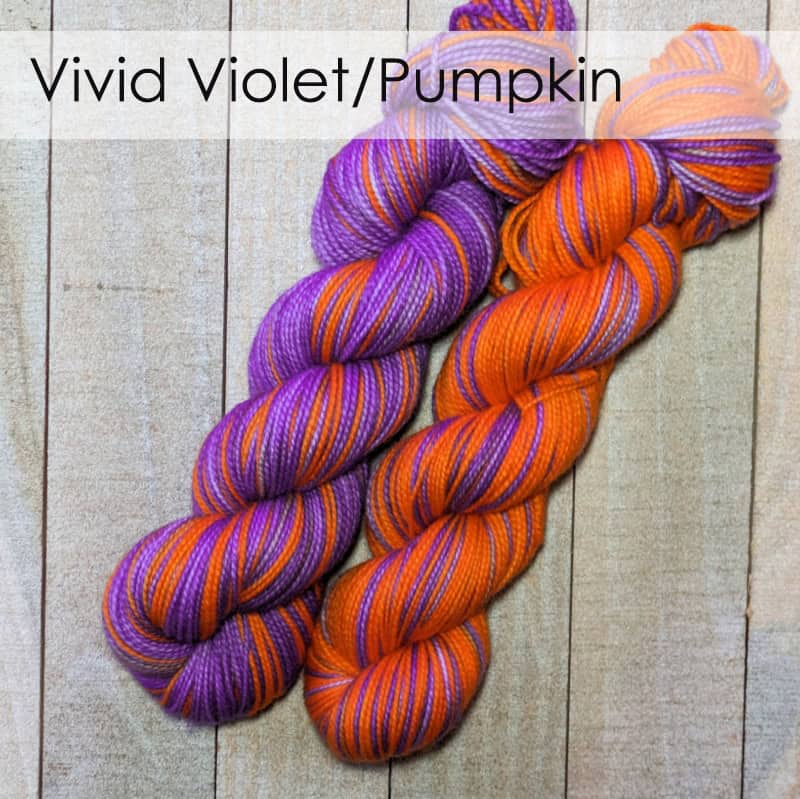 In Stock: Vivid Violet/Pumpkin Inversibles Set