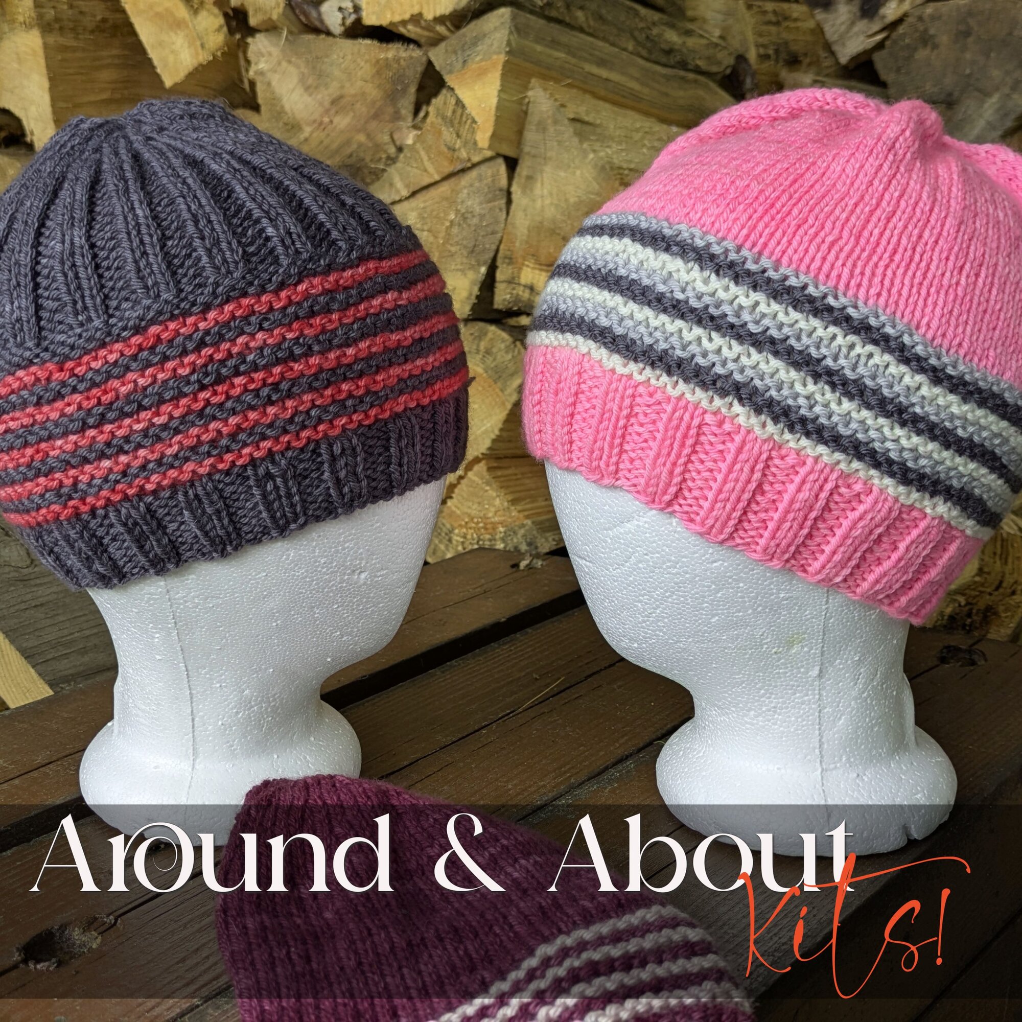 In Stock: Around & About Yarn & Pattern Kits