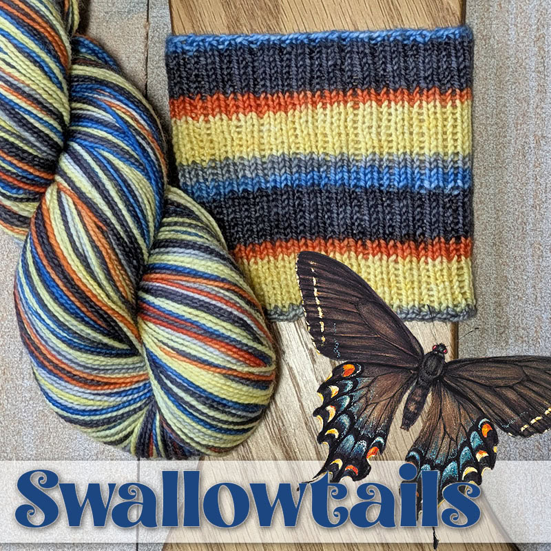 In Stock: Swallowtails Self-Striping
