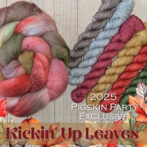 In Stock: Kickin' Up Leaves Mini Sets & Fiber - 2025 DCS Pigskin Party Exclusive