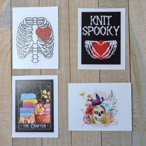 In Stock: Spooky Season Yarn/Knitting Vinyl Decals