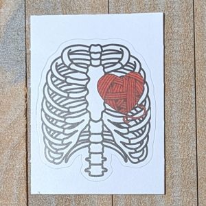 Alternative view of In Stock: Spooky Season Yarn/Knitting Vinyl Decals