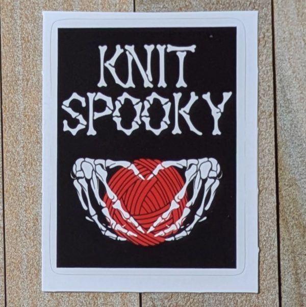 In Stock: Spooky Season Yarn/Knitting Vinyl Decals - Image 4