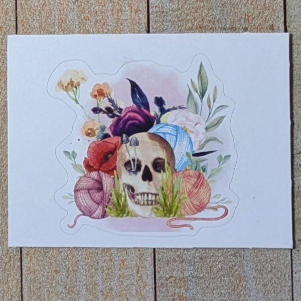In Stock: Spooky Season Yarn/Knitting Vinyl Decals - Image 5
