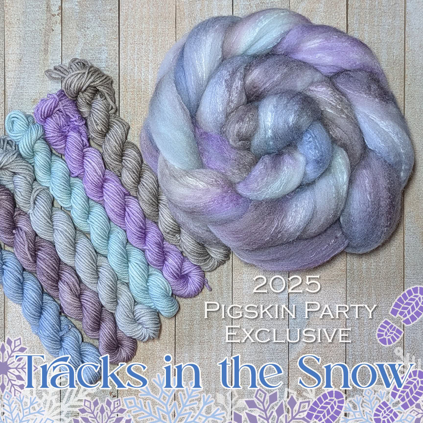 In Stock: Tracks in the Snow Mini Sets & Fiber - 2025 DCS Pigskin Party Exclusive