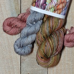 Alternative view of In Stock: Serendipity Shortie Sock Set #101 - Mt Tweed BFL, Traveler