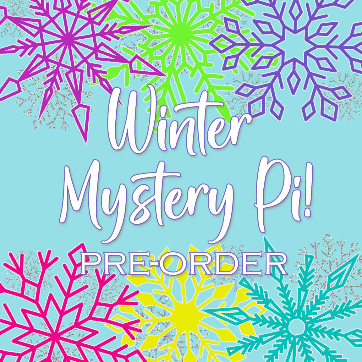 *NEW!* Pre-Order: Winter Mystery Pi! - Self-Striping, Mini Sets, Fiber