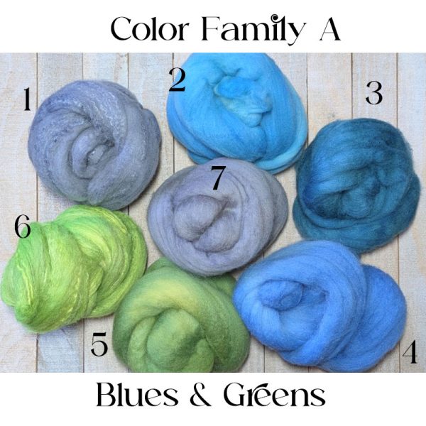 *NEW!* In Stock: Fiber Samplers - Seven Fibers, Three Color Family Options - Image 2