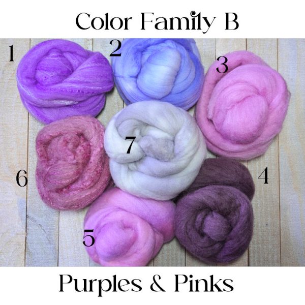 *NEW!* In Stock: Fiber Samplers - Seven Fibers, Three Color Family Options - Image 3