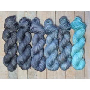 In Stock: Deep Sea Blues Serendipity Project Set --  Bona Fide DK