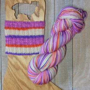 *NEW!* In Stock: Hibiscus Vibes-Inspired 100-gm Self-Striping Skeins