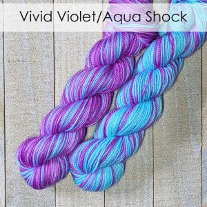 In Stock: Vivid Violet/Aqua Shock Inversibles Set
