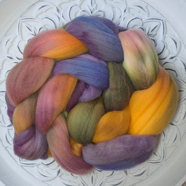 In Stock: Summer-Inspired Serendipity Fiber -- Colors at the Park, 4 oz. Rambouillet Top - Image 2