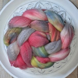 Alternative view of In Stock: Summer-Inspired Serendipity Fiber -- Laying in My Hammock, 4 - 4.5 oz. Targhee/Bamboo/Silk Top