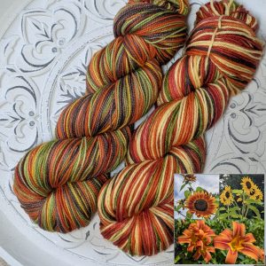 In Stock: Summer-Inspired Serendipity Stripes -- Flowers in My Yard