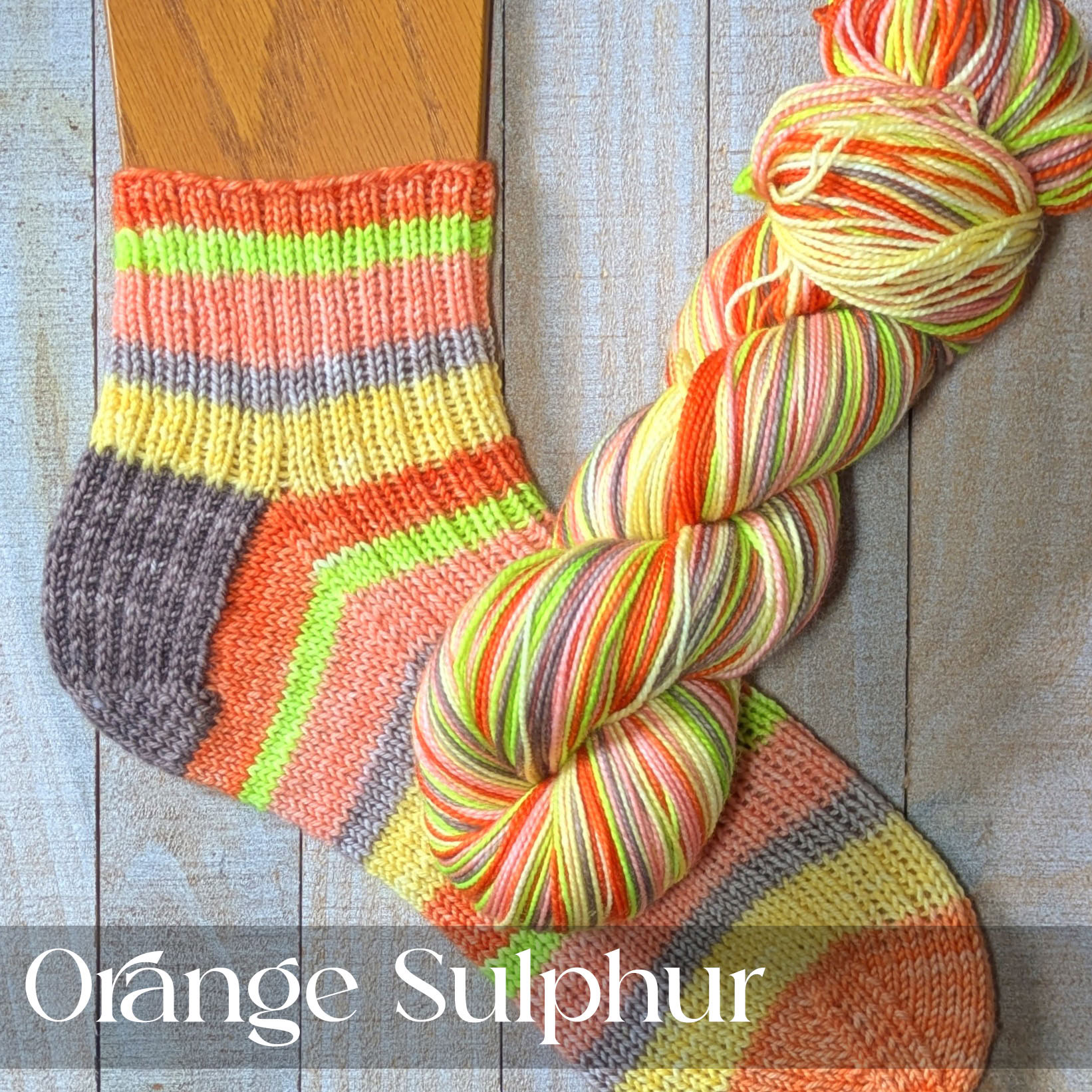 In Stock: Orange Sulphur Self-Striping
