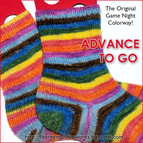 In Stock: Advance to Go Self-Striping - Game Night Collection - Image 3